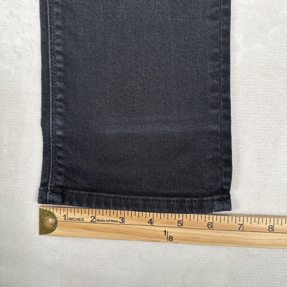 VTG Replay Jeans Men Size W27 L32 Black Skinny Cotton Blend Low Rise Denim 90s - Picture 4 of 14